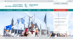 Desktop Screenshot of kunstenenerfgoed.be